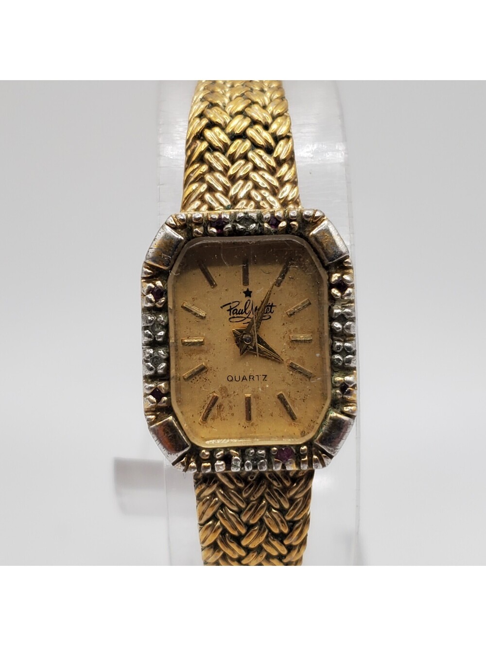 Vintage Paul Maret Quartz Womens Watch  15mm For Parts Or Repair